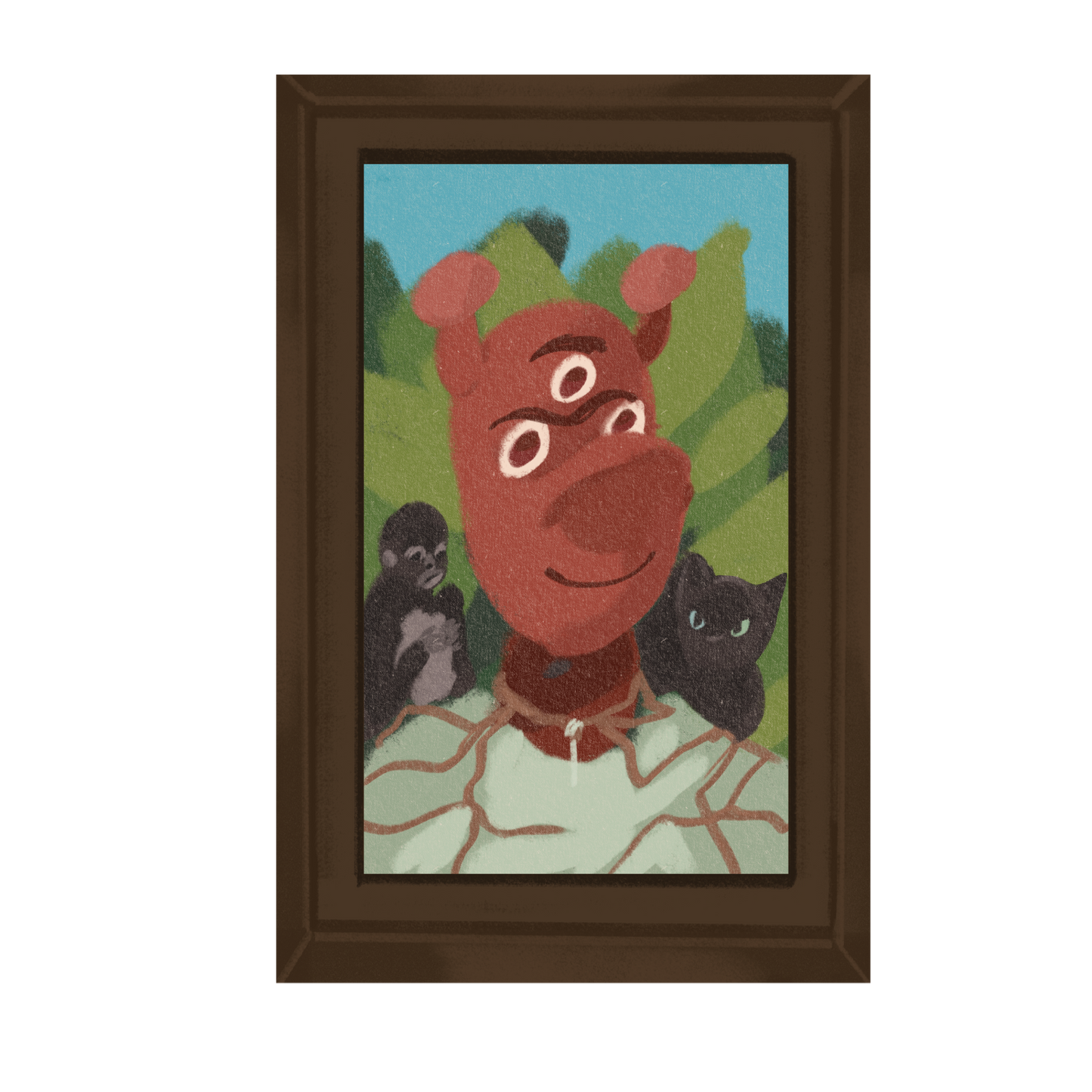 Red Monster STYLE Magnet