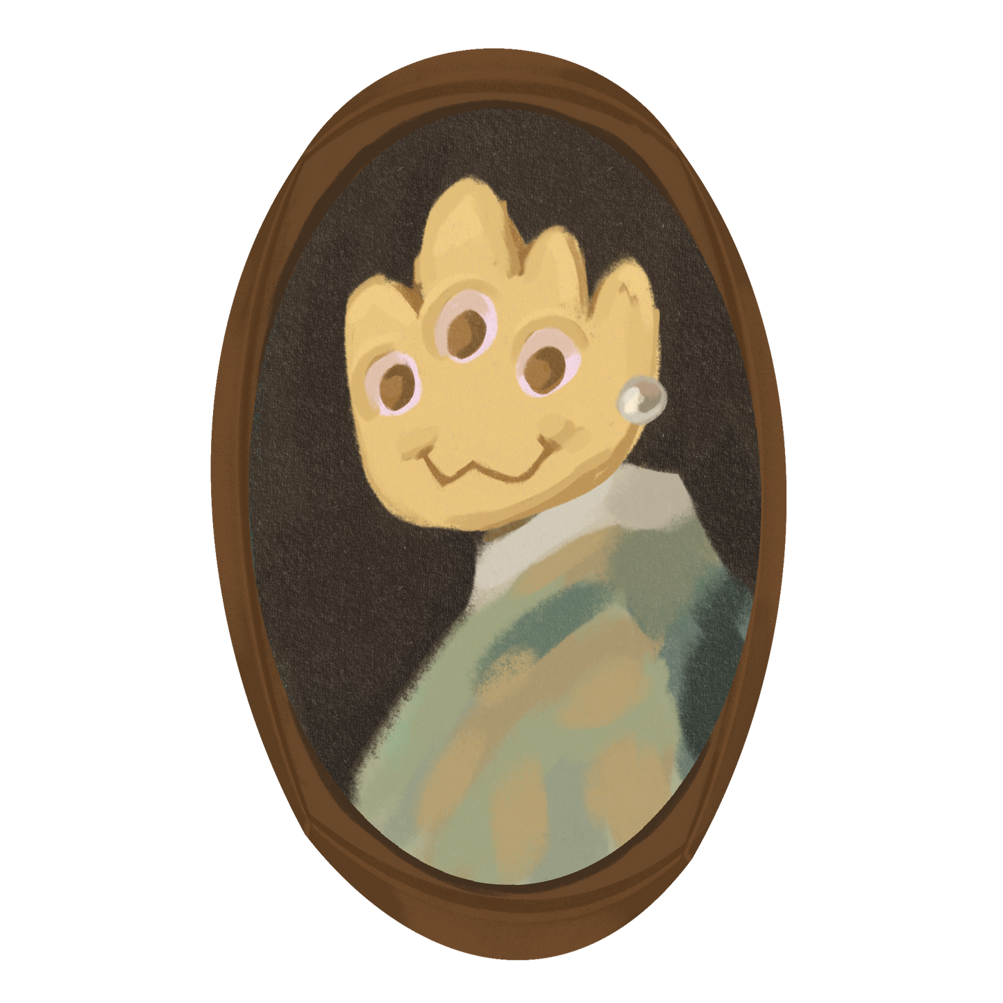 Yellow Monster STYLE Magnet