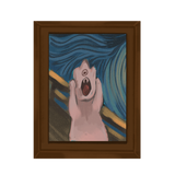 Pink Monster Scream Magnet