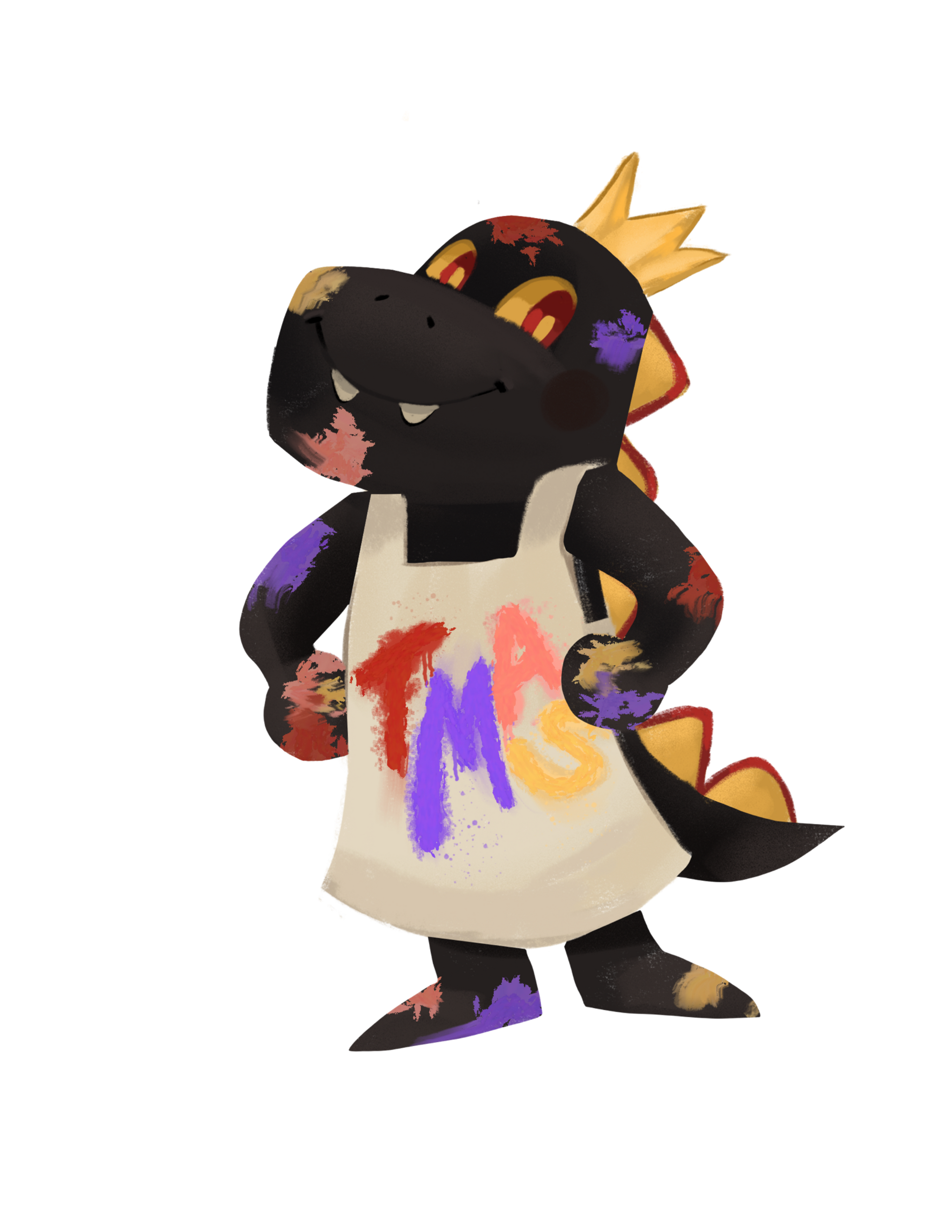 TMAS Smock Dino Magnet