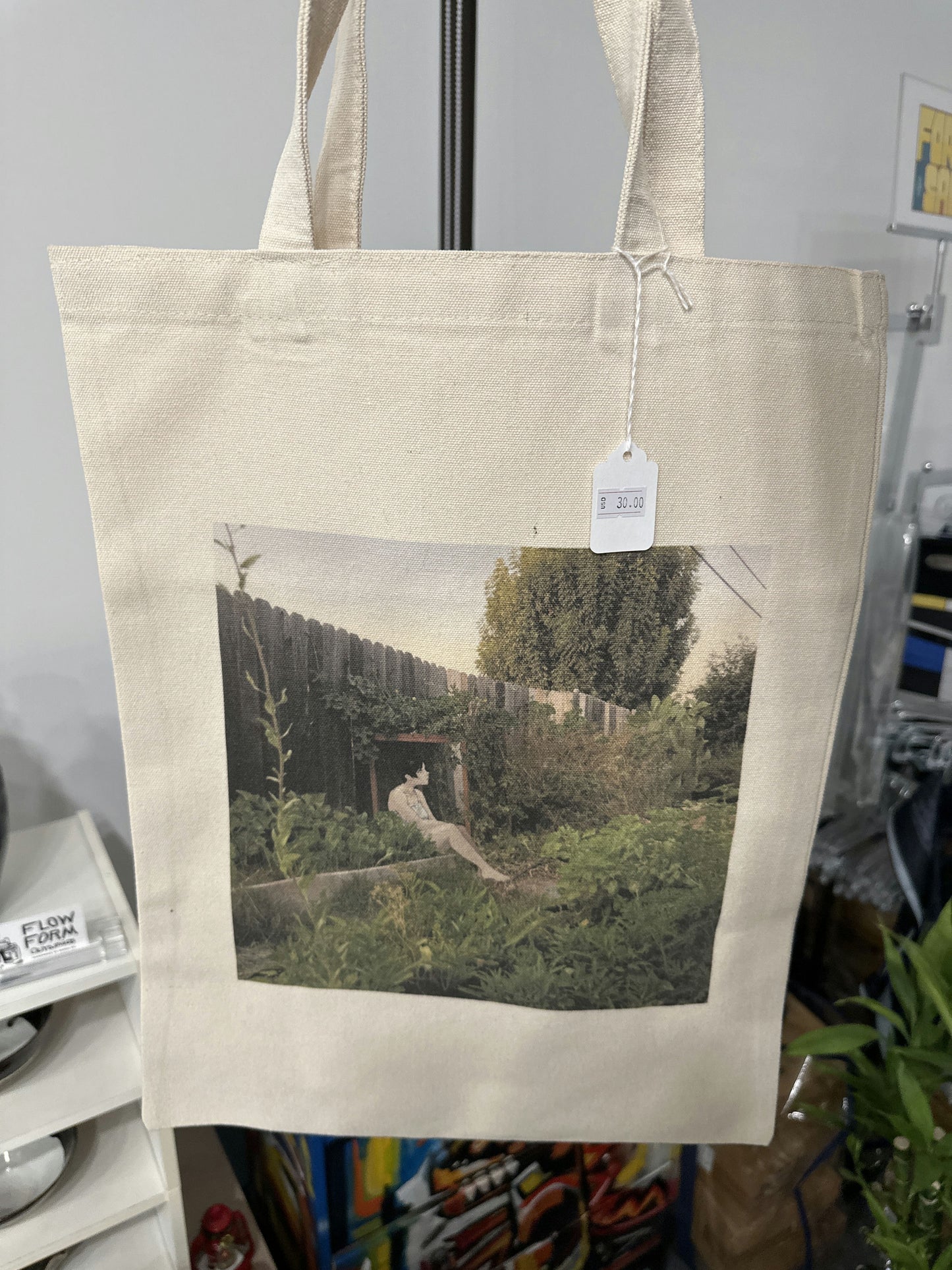 Girl in the Fence Tote