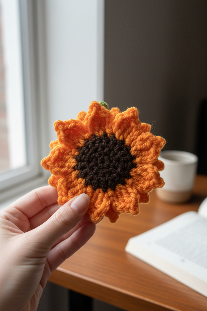 Sunflower Crochet lifestyle shot