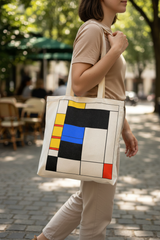 Mondrian Tote - Lifestyle shot