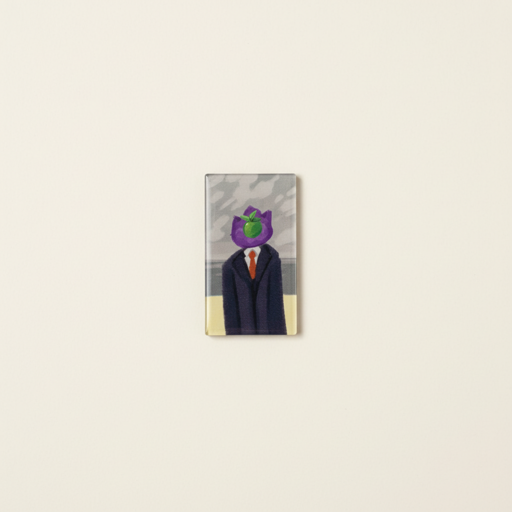 Purple Monster Son of Man Magnet front view