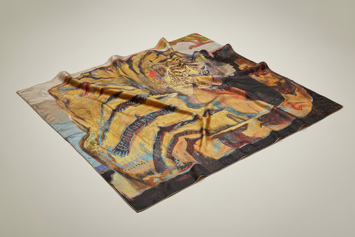 Flying Path Scarf angled view