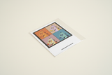 Tiny Sticker Collage Design 1 angled view