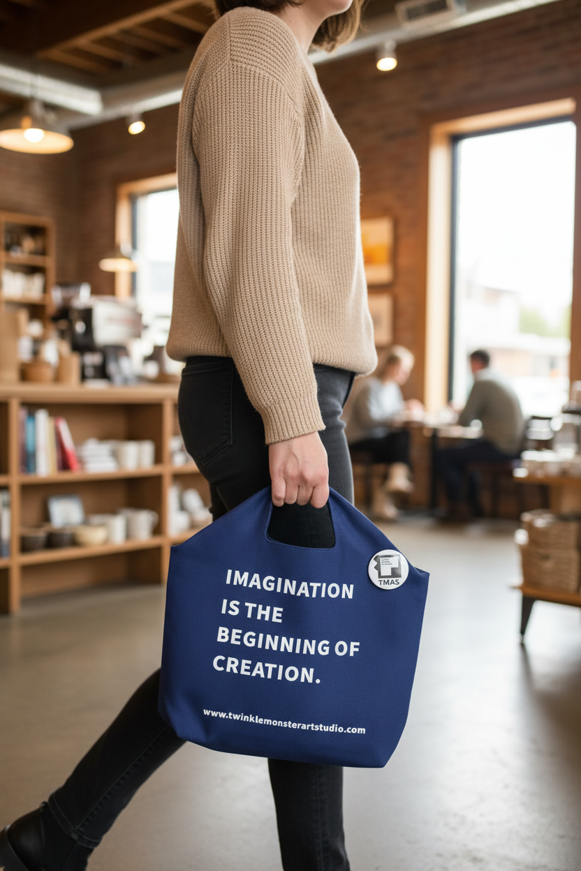 Imagination Tote lifestyle shot