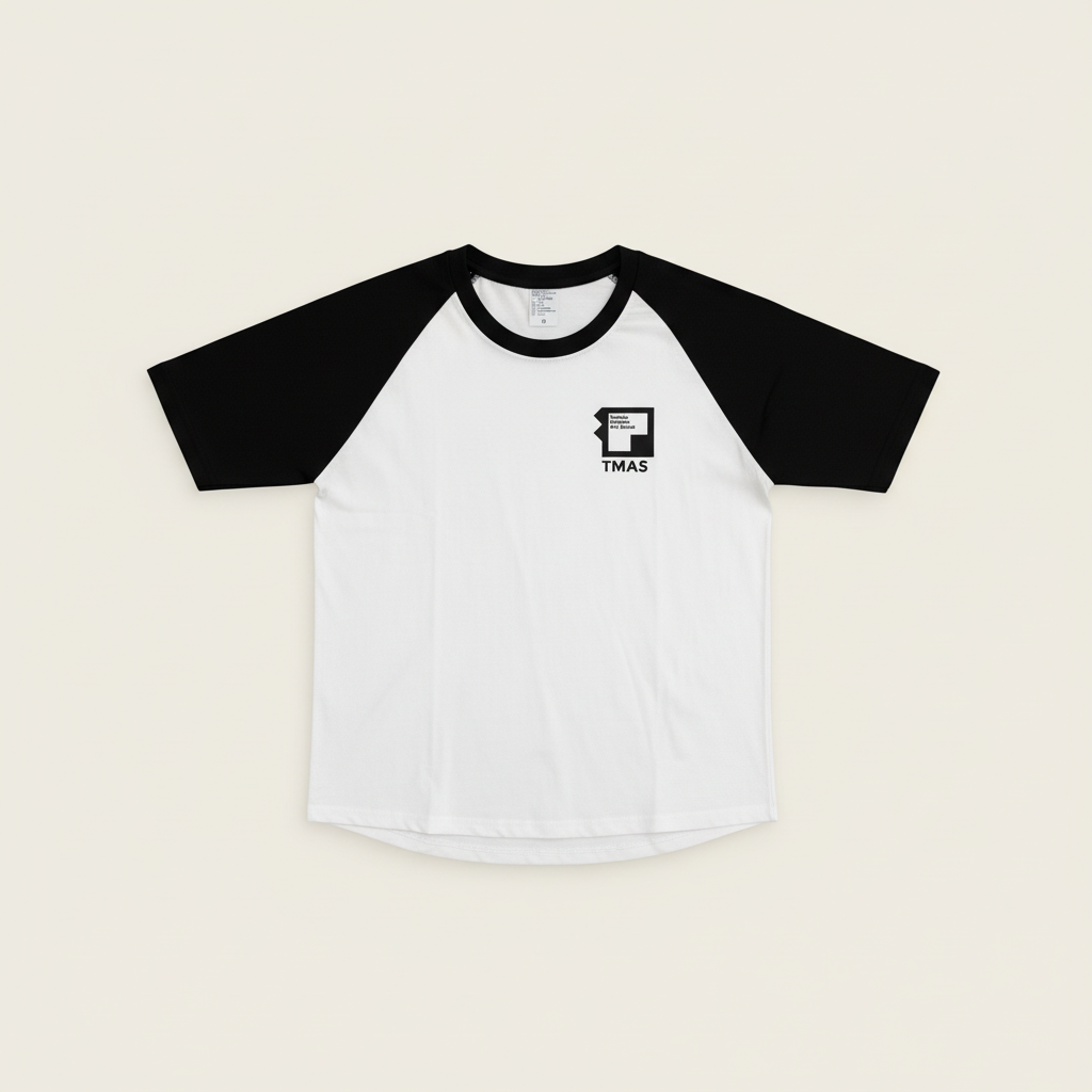 TMAS Baseball Tee front view