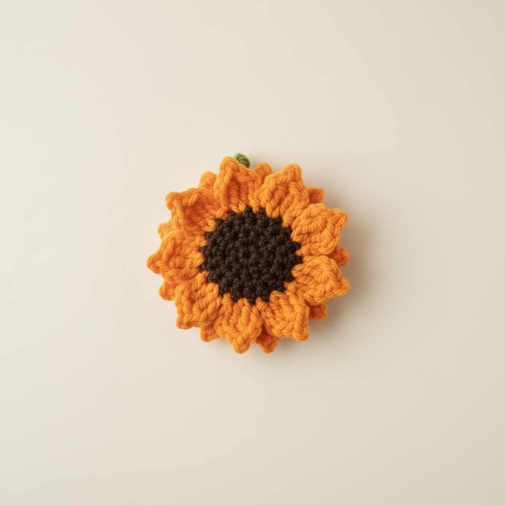 Sunflower Crochet front view