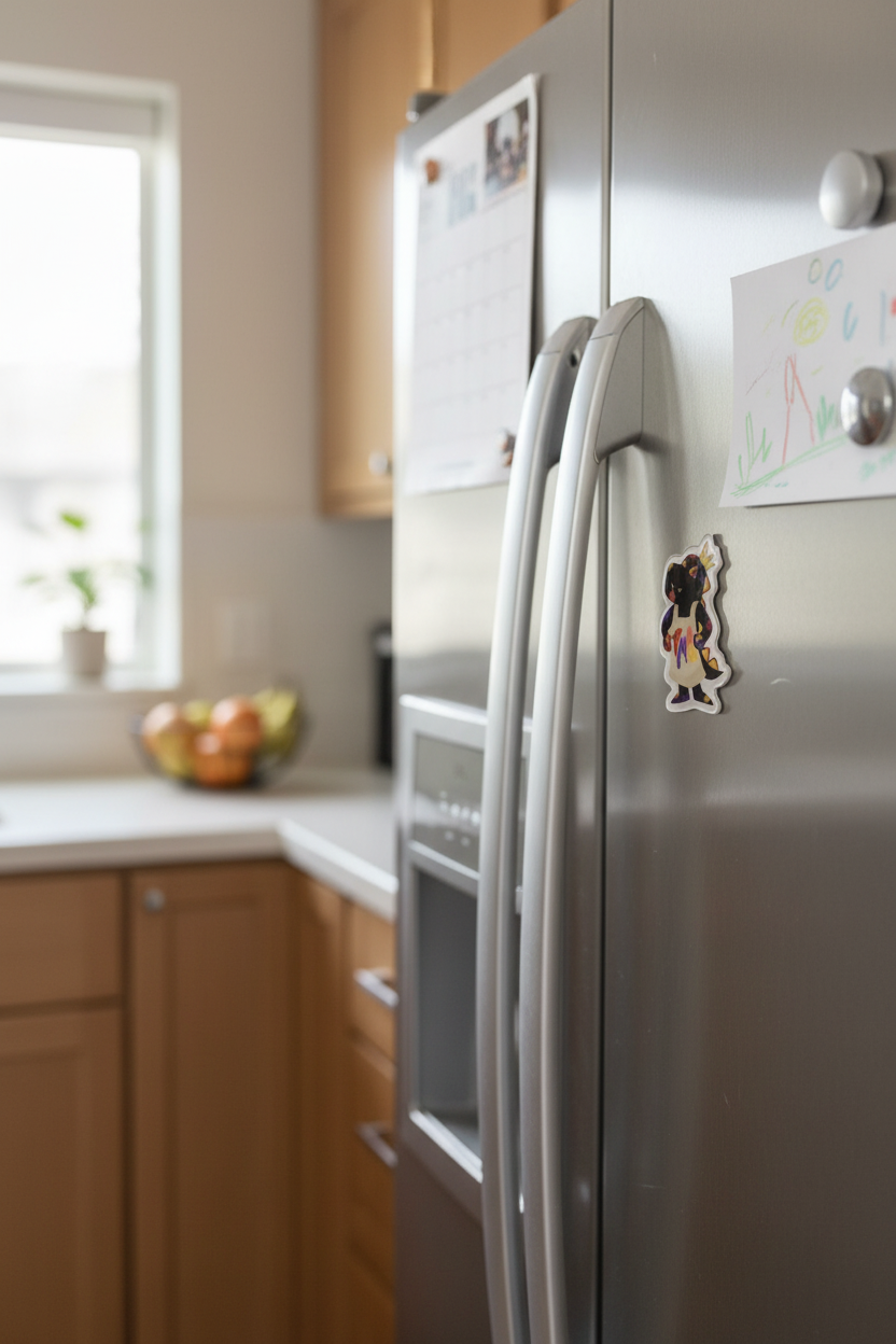TMAS Smock Dino Magnet lifestyle shot